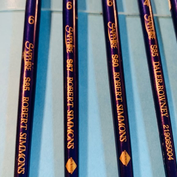 Robert Simmons "Sapphire series" various size set - Picture 6 of 9